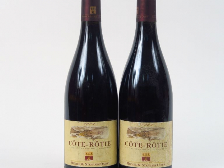 2 BOUTEILLES CÔTE ROTIE OGIER - 2004