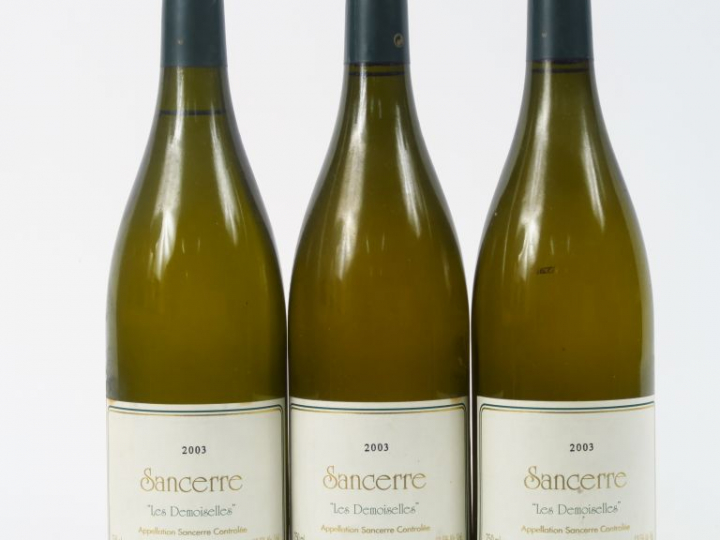 3 BOUTEILLES SANCERRE 'LES DEMOISELLES' A. MELLOT - 2003