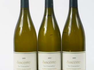 Vente aux enchères 3 BOUTEILLES SANCERRE 'LES DEMOISELLES' A. MELLOT - 2003