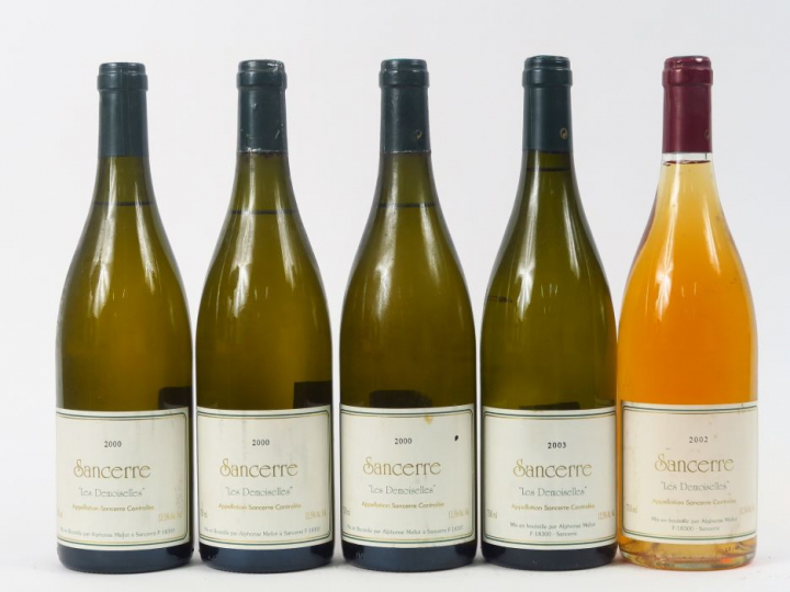 5 BOUTEILLES SANCERRE 'LES DEMOISELLES' A. MELLOT : 3 de 2000/1 de 200