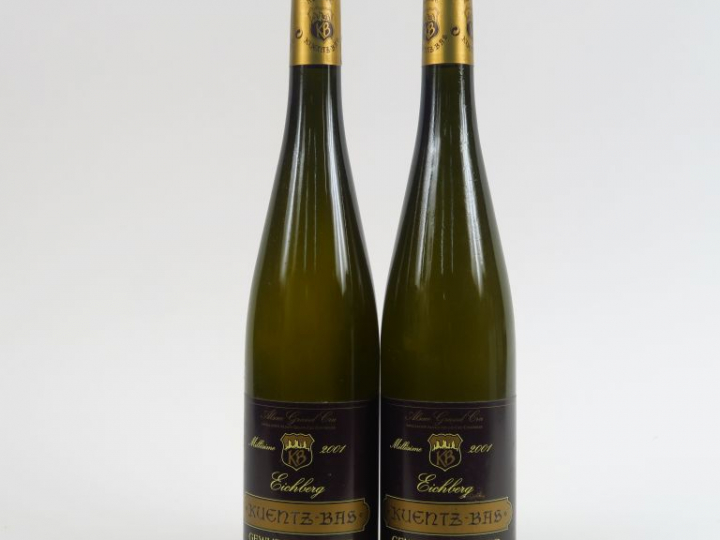2 BOUTEILLES GEWURZTRAMINER 'EICHBERG' KUENTZ BAS - 2001