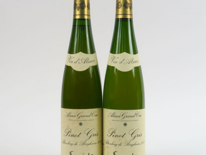 2 BOUTEILLES PINOT GRIS 'ALTENBERG DE BERGHEIM' LORENTZ - 2002