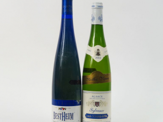 Vente aux enchères 2 BOUTEILLES : 1 TOKAY PINOT GRIS 'RESERVE' BESTHEIM - 1 SYLVANER 'V.V