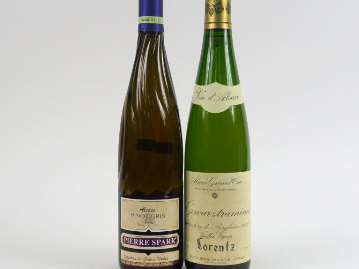 2 BOUTEILLES : 1 GEWURZTRAMINER 'ALTENBERG DE BERGHEIM' V.V. 2002 LORE