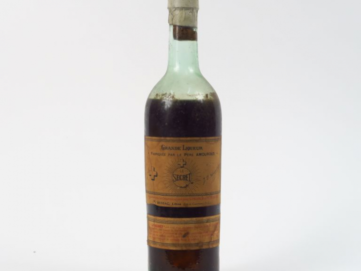 1 TRES VIEILLE BOUTEILLE 'LE SECRET' GRANDE LIQUEUR PÈRE AMOUROUS