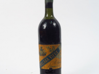 Vente aux enchères 1 TRES VIEILLE BOUTEILLE MALAGA VIEUX J.B. AMIGUES