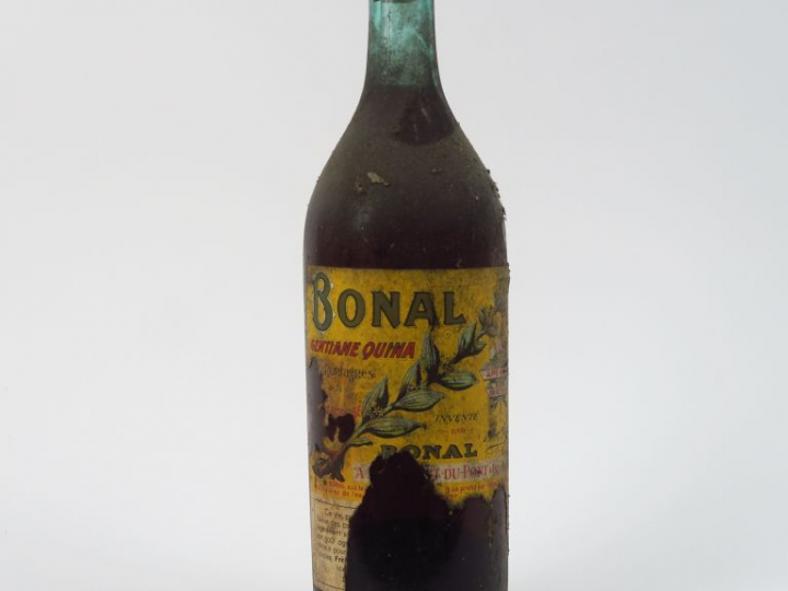 1 VIEILLE BOUTEILLE GENTIANE QUINA BONAL - EA
