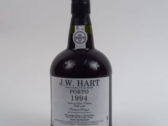 Vente aux enchères 1 BOUTEILLE PORTO J.W. HART - 1994 - MISE : 2012