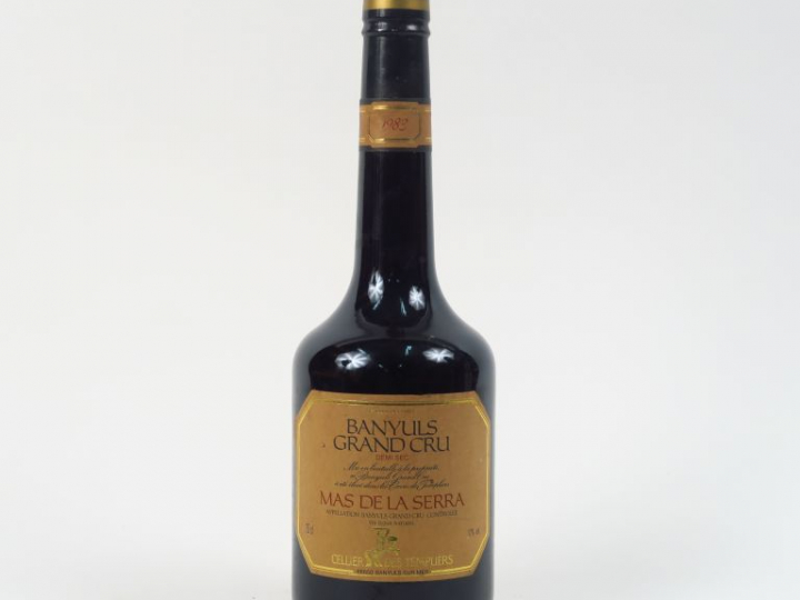 1 BOUTEILLE BANYULS GC MAS DE LA SERRA CELLIER DES TEMPLIERS - 1983