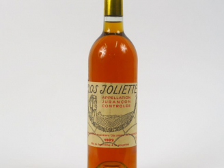 Vente aux enchères 1 BOUTEILLE CLOS JOLIETTE JURANCON - 1983