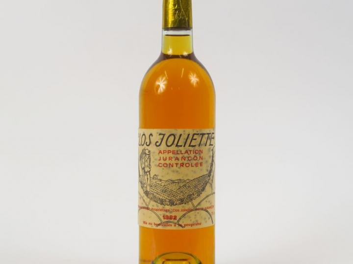 1 BOUTEILLE CLOS JOLIETTE JURANCON - 1982