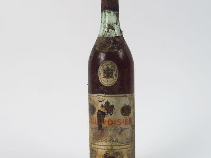 1 VIEILLE BOUTEILLE COGNAC COURVOISIER - BS