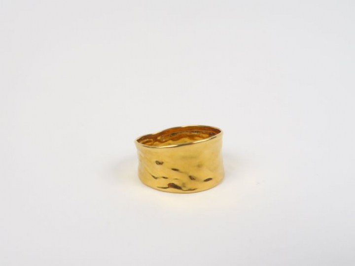 Bague jonc en or jaune. Poids. 2,78 g