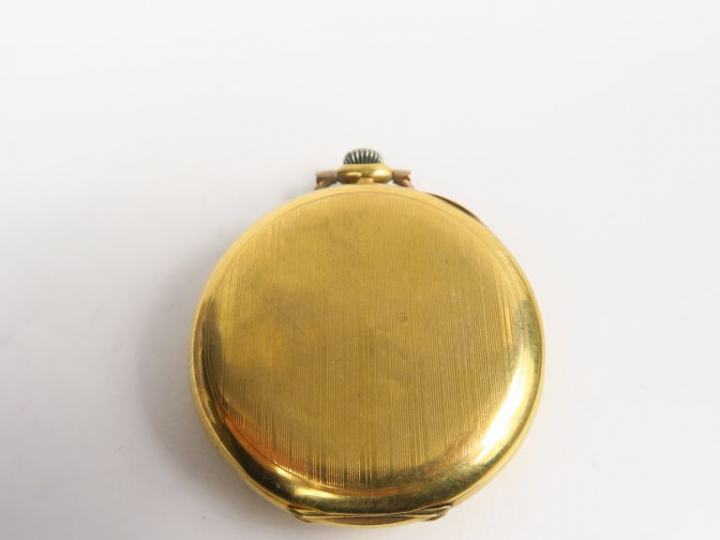 Montre de gousset en or. Poids tel. 76,68 g