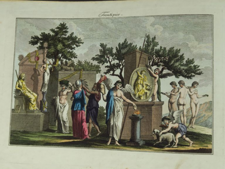 [SPALART, Robert Von]. Planches du tableau historique des costumes, de