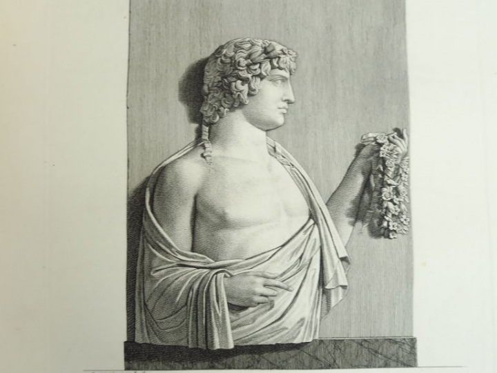 BOUILLON (P.). Musée des Antiques dessiné et gravé, avec des notes exp