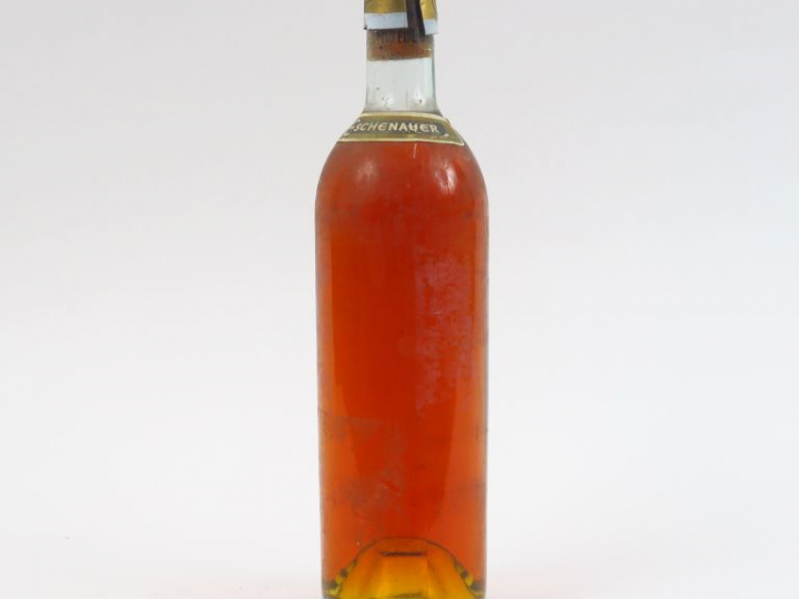 1 BOUTEILLE CHÂTEAU D'YQUEM 1er CCS SAUTERNES - 1966 - LB/SE/CAPS DECO