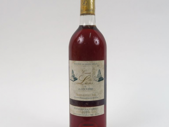 1 BOUTEILLE 'LA CUVEE DES LIONS DE LA LOUVIERE' S.G.N. GRAVES SUPERIEU