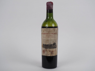 Vente aux enchères 1 BOUTEILLE CHÂTEAU TALBOT GCC ST JULIEN - 1941 - BEP-VIDANGE/MISE NEG