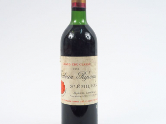 Vente aux enchères 1 BOUTEILLE CHÂTEAU RIPEAU GCC ST EMILION - 1955 - LB-HEP/ELF/ETLA