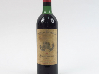 Vente aux enchères 1 BOUTEILLE CHÂTEAU LANESSAN CB MEDOC - 1966 - LB-HEP/EF