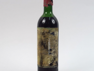 Vente aux enchères 1 BOUTEILLE CHÂTEAU MOUTON BARONNE PHILIPPE GCC PAUILLAC - 1966 - MEP/
