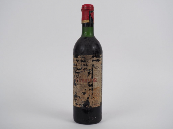 1 BOUTEILLE CHÂTEAU CANON LA GAFFELIERE GCC ST EMILION - 1966 - BG/ETA
