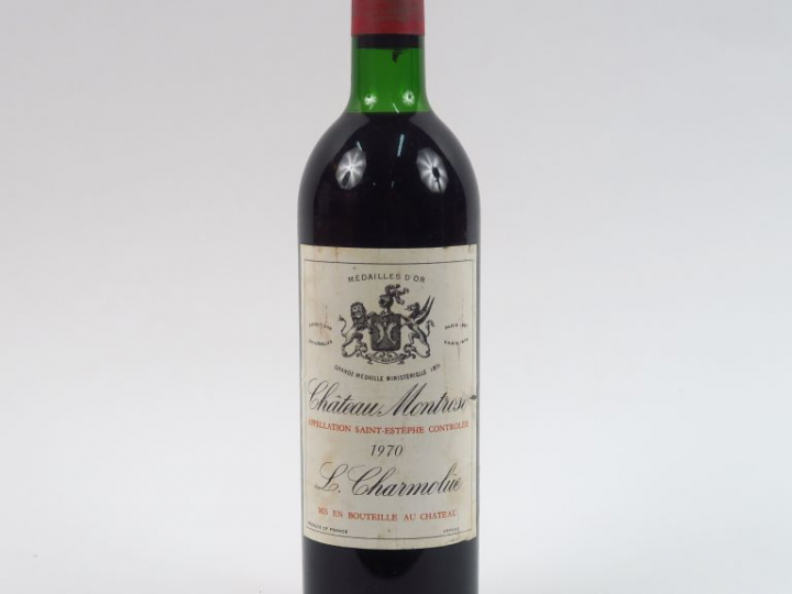1 BOUTEILLE CHÂTEAU MONTROSE GCC ST ESTEPHE - 1970 - LB/ETLA