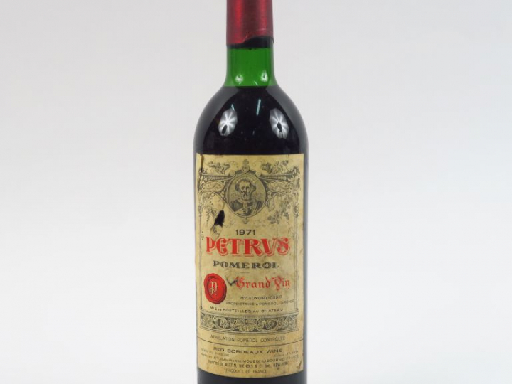 1 BOUTEILLE PETRUS POMEROL - 1971 - LB/EA
