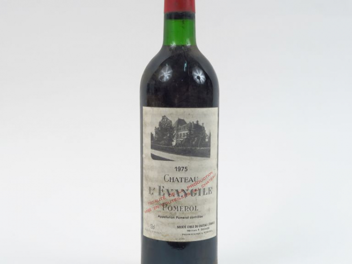 1 BOUTEILLE CHÂTEAU L'EVANGILE POMEROL - 1975 - BG