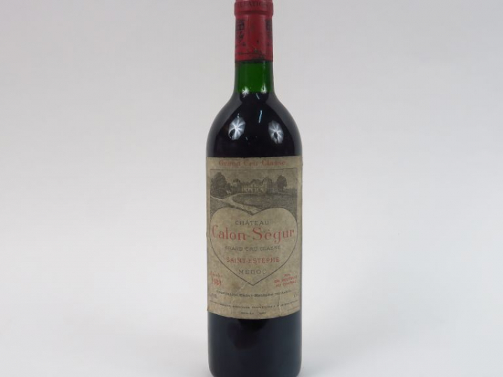1 BOUTEILLE CHÂTEAU CALON SEGUR GCC ST ESTEPHE - 1988 - BG