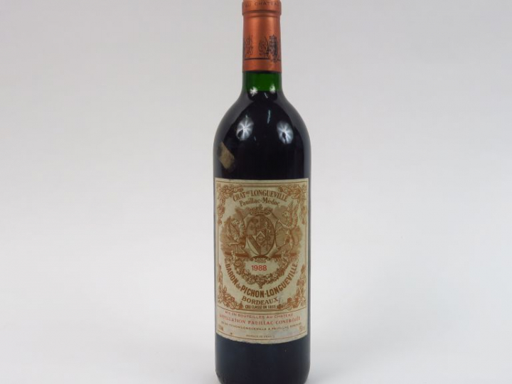 1 BOUTEILLE CHÂTEAU LONGUEVILLE BARON DE PICHON LONGUEVILLE - 1988 - B