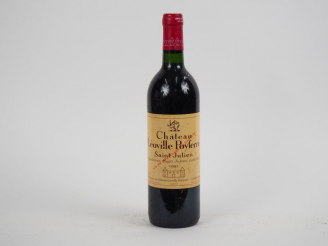 Vente aux enchères 1 BOUTEILLE CHÂTEAU LEOVILLE POYFERRE GCC ST JULIEN - 1991