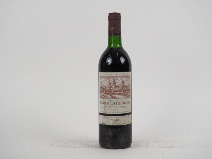 1 BOUTEILLE CHÂTEAU COS D'ESTOURNEL GCC ST ESTEPHE - 1993 - LB/BS