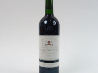 Vente aux enchères 1 BOUTEILLE CHÂTEAU PAPE CLEMENT GCC GRAVES - 2002 - SANS CAPS/BOUCHON
