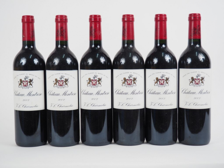 6 BOUTEILLES CHÂTEAU MONTROSE GCC ST ESTEPHE - 2002
