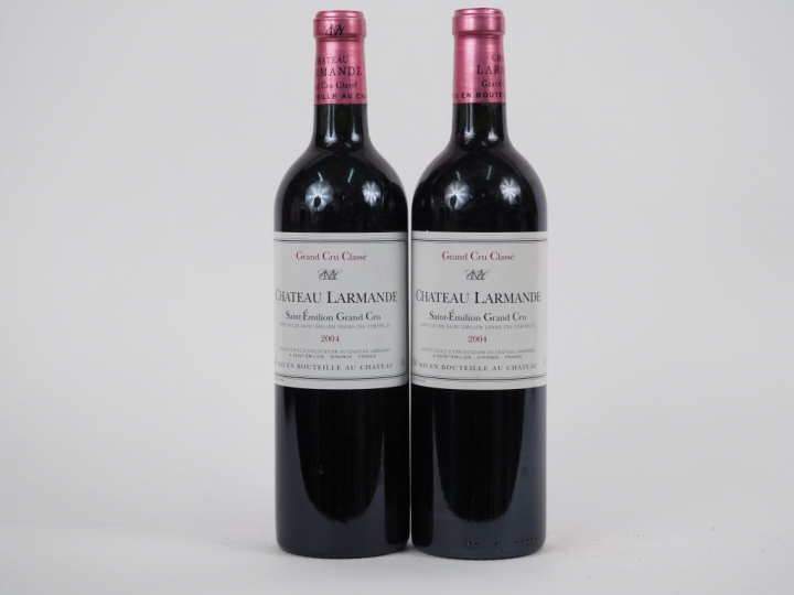 2 BOUTEILLES CHÂTEAU LARMANDE ST EMILION GC - 2004