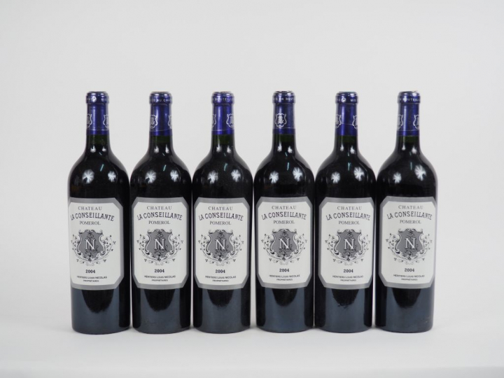 6 BOUTEILLES CHÂTEAU LA CONSEILLANTE POMEROL - 2004