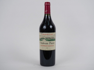 Vente aux enchères 1 BOUTEILLE CHÂTEAU PAVIE 1er GCC ST EMILION - 2009 - ETLA/INSCRIPTION