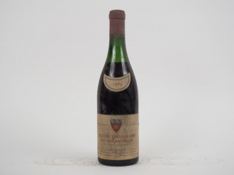 Vente aux enchères 1 BOUTEILLE BEAUNE 1er CRU 'LES MONTREVENOTS' J. MONNIER - 1964 - 5 CM