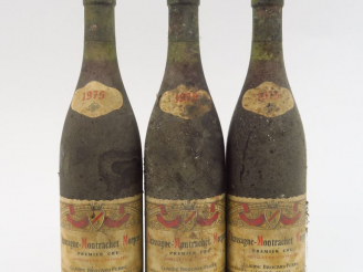 Vente aux enchères 3 BOUTEILLES CHASSAGNE MONTRACHET 1er CRU 'MORGEOT' C. BROCARD FERRE -
