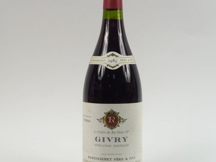 1 MAGNUM GIVRY 'LE PREFERE DU ROI HENRI IV' REMOISSONET - 1983 - CBO