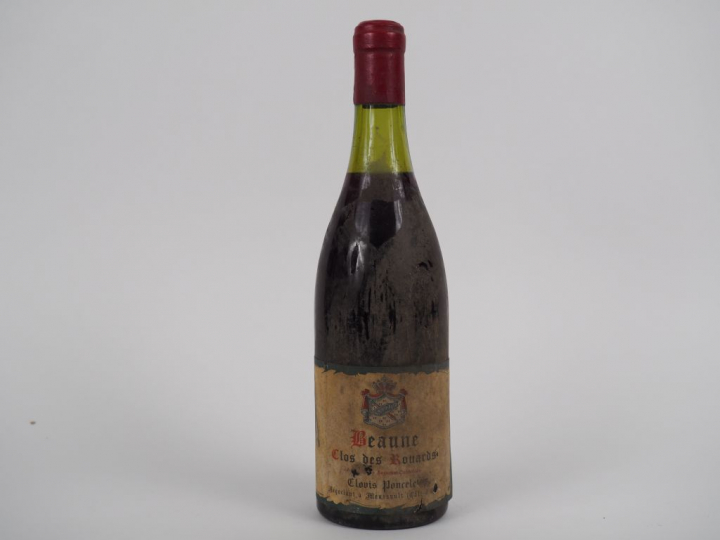 1 BOUTEILLE BEAUNE 'CLOS DES ROUARDS' C. PONCELET - NM/3,5 CM
