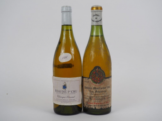 Vente aux enchères 2 BOUTEILLES : 1 PULIGNY MONTRACHET 'LES FOLATIERES' THEVENIN 2,5 CM 1