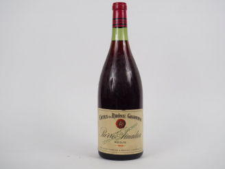 Vente aux enchères 1 MAGNUM GIGONDAS P. AMADIEU - 1959 - 3,5 CM