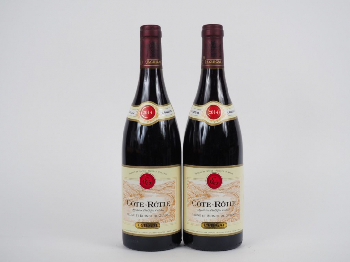 2 BOUTEILLES CÔTE ROTIE GUIGAL - 2014
