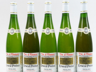 Vente aux enchères 5 BOUTEILLES RIESLING 'CUVEE PARTICULIERE' E. PREISS - 2004