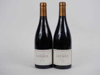 Vente aux enchères 2 BOUTEILLES LAFAGE LEA 'LES ASPRES' CÔTES DU ROUSSILON - 2016