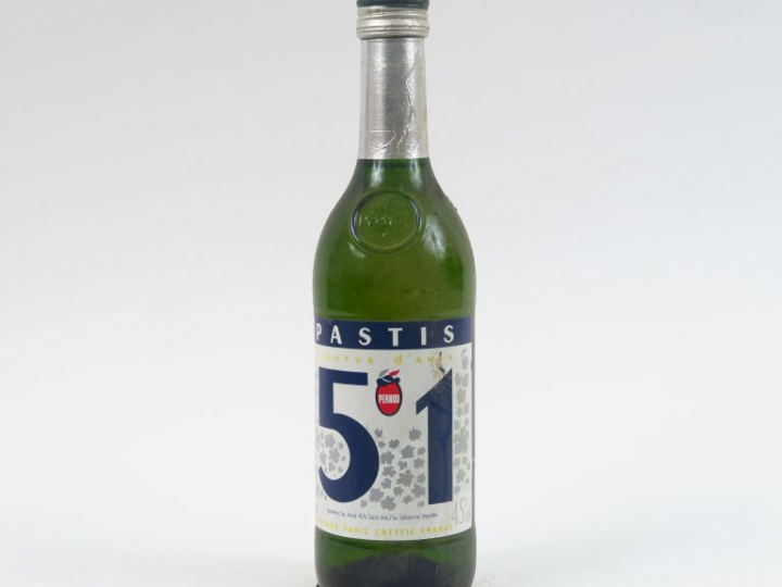 1 VIEILLE DEMIE BOUTEILLE PASTIS 51