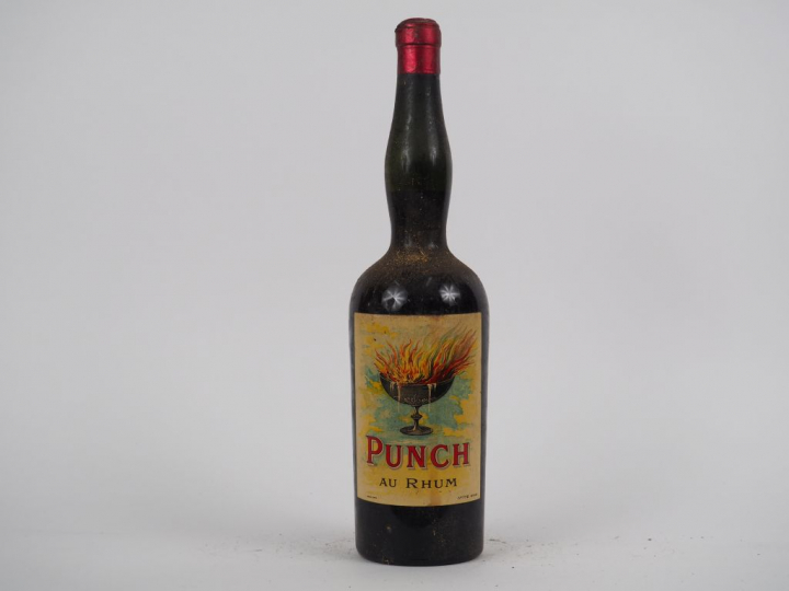 1 VIEILLE BOUTEILLE PUNCH AU RHUM